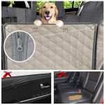 Dog Car Seat Cover Waterproof Pet Travel Dog Carrier Hammock Car Rear Back Seat Protector - Image 5