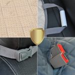 Dog Car Seat Cover Waterproof Pet Travel Dog Carrier Hammock Car Rear Back Seat Protector - Image 6