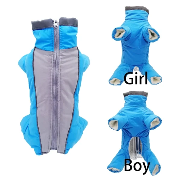 Winter Pet Dog Clothes Super Warm Jacket Thicker Cotton Coat