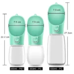 Portable Dog Water Bottle For Small Large Dogs Outdoor Leakproof Drinking - Image 3