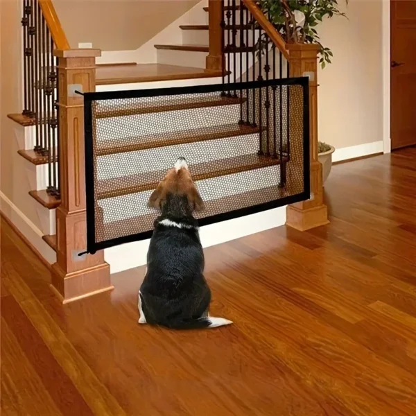 Heavy Duty Dog Barrier Fence with Hooks Insulated Net Foldable